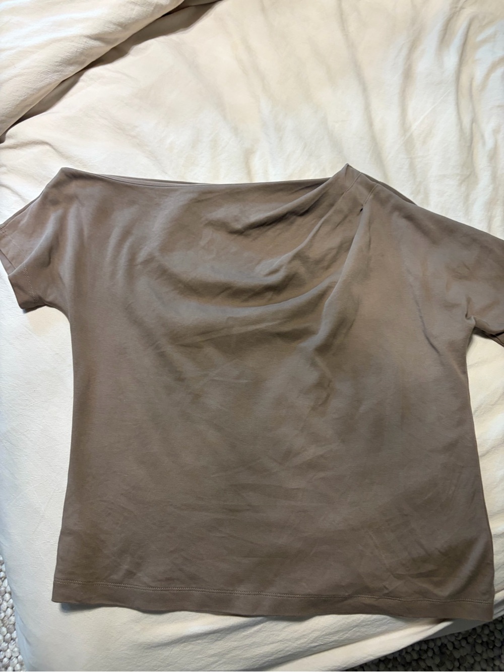 Babaton Interlock Cotton Script Top - Picture 2 of 4
